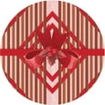 thumbnail image 1 of Ahgly Company Machine Washable Indoor Round Transitional Red Area Rugs, 6' Round, 1 of 7