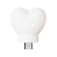 thumbnail image 2 of Heart Shaped Lamp Cute Silica Gel Light Night Light Soft Warm Perfect Home Decor, 2 of 5
