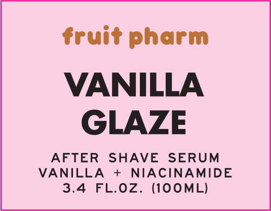 Fruit Pharm Vanilla Glaze After Shave Face and Body Serum for All Adult Skin Types