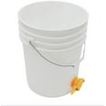 thumbnail image 2 of 5 Gallon Honey Food Grade Bucket with Honey Gate for Beekeeping Apiary and Screw on Lid (White), 2 of 14