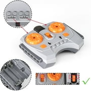4PCS Train Motor Set Remote Control Kit Technical Parts Compatible with Lego , MOC Control Function Power Functions for STEM Assembled Building Block