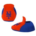 thumbnail image 4 of Newborn & Infant Royal/Orange New York Mets Three-Piece Love of Baseball Bib Bodysuit & Booties Set, 4 of 5