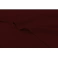 thumbnail image 5 of Twin Size Bamboo Derived Rayon Bed Sheet Set - Softer than Cotton Sheets Twin Size - Wrinkle Free - 16" Deep Pockets - 3 Piece - 1 Fitted Sheet, 1 Flat, 1 Pillowcases Twin Burgundy, 5 of 5