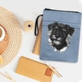 thumbnail image 4 of HELLHERO Polyester Fabric Book Sleeve Protector Pouch for Books Lovers Retro for Paperbacks Notebook Book Pocket, 11.42 x 8.66 Inch, Dog, 4 of 8