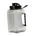 thumbnail image 4 of Botella de agua grande shamjiam 2400ml a prueba de fugas Gris, 4 of 8