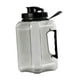 thumbnail image 4 of Botella de agua grande Colamx 2,4 L deportiva ligera para ciclismo y deportes al aire libre Gris, 4 of 8