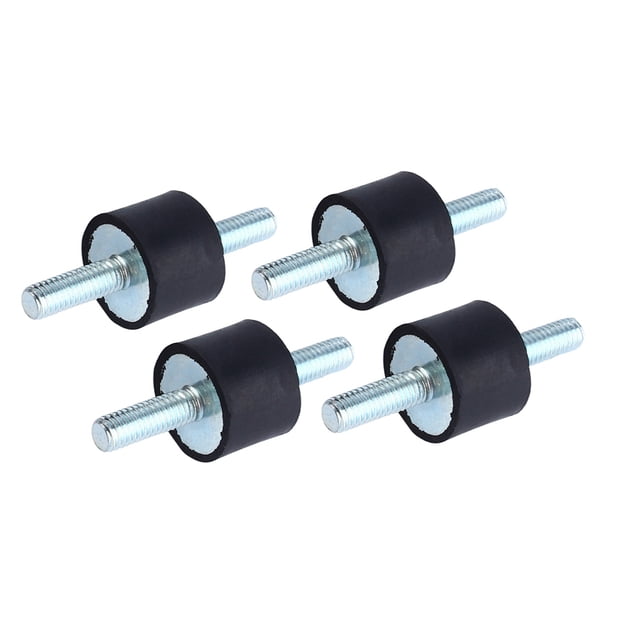 Anti Vibration Isolator Mount Air Compressor Pump Anti Vibration Rubber Mount Shock Damper M6 20x15
