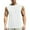 White, variant on Men's Summer Ice Silk Half Sleeve Undershirt - Grid Mesh, Breathable, Polyester - Muscle Fit, M-XXXXXXL, Length 65-79cm