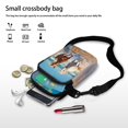 thumbnail image 7 of HELLHERO Beach Running Horse Pattern Travel Crossbody Purse, Lightweight, Daily Commute or Casual Outings, 7 of 7