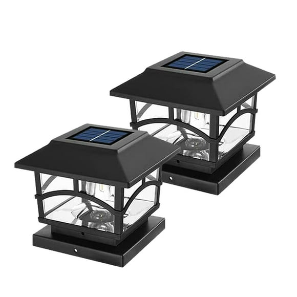 4X4 Solar Post Lights