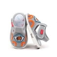 thumbnail image 2 of Fesfesfes Summer Plaid Bow Toddler Shoes Baby Girls' Non-Slip Breathable Cloth Sandals,Soft Soled Cute Walking Shoes for Indoor/Outdoor,Slip-On Floral Design (Gray,2 Years), 2 of 9
