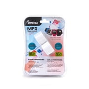Impecca MPW-1580W 8GB MP3 Slapwatch with 1.5 TFT Display, White
