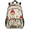 Beige, variant on Large Fall Forest Deer Laptop Backpack, 18 Inch Elk Moose Rustic Reindeer Travel Backpack for Men Women, Work Business Computer Casual Daypack