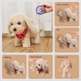 thumbnail image 4 of Juguete de peluche para cachorros y perros TUMAMA con control remoto interactivo, 4 of 8