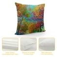 thumbnail image 4 of Fenyluxe Throw Pillow Covers Home Decor Pillow Cases Decorative for Bed Sofa Cushion Couch Outdoor Colorful Tree Pillowcases 24x24in, 4 of 5