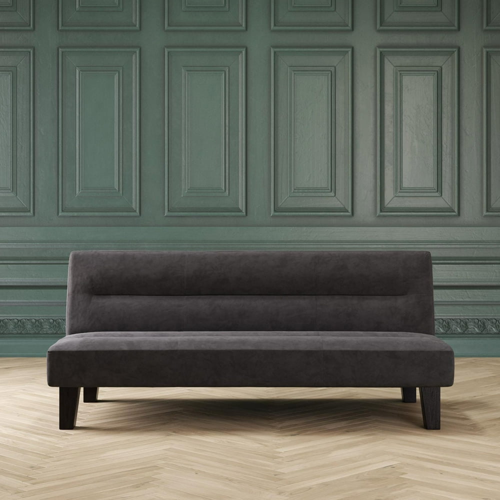 DHP Kebo Futon with Microfiber Cover, Gray