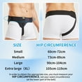 thumbnail image 6 of Tenbon Inguinal Hernia Belt Truss for Men and Women Left or Right Side Support with Compression Pads, 6 of 15