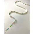 thumbnail image 1 of Polypropylène Gros-Grain Ribbon, 0,375 Po x 100 Verges, Pieds de Bébé Blancs, 1 of 3