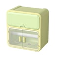 thumbnail image 1 of Yuarrent Impermeable fácil de instalar del organizador del almacenamiento del cuarto de baño del ABS que hace conveniente almacenar artículos Almacenamiento y organización del hogar Verde abeto, 1 of 6