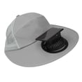 thumbnail image 1 of Solar USB Rechargeable Fan Hat, Solar Charging Fan Hat High Power Prevent Wear  for Outdoor, 1 of 7