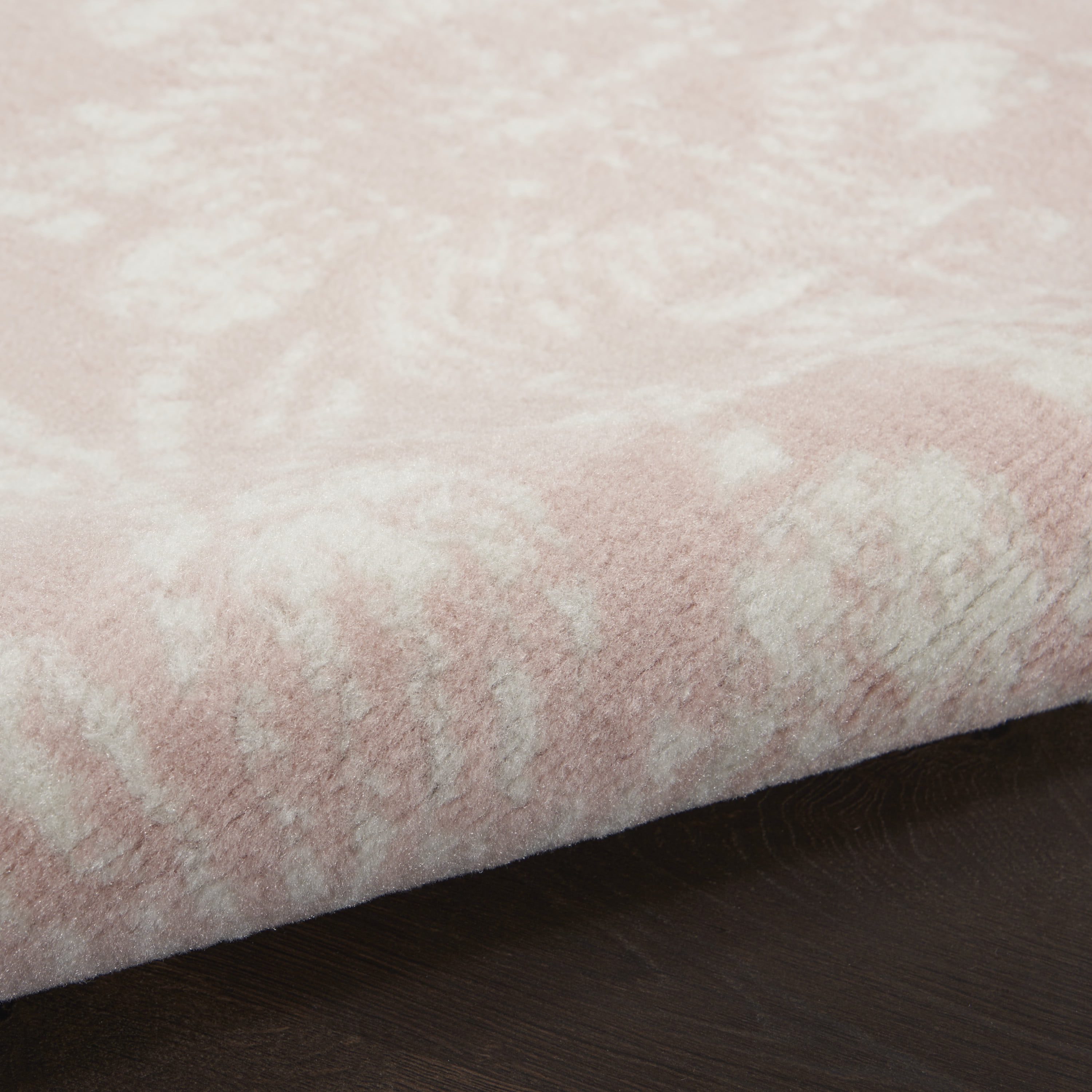 Nourison Whimsicle Botanical Bohemian Pink 2' x 8' Area Rug, (8' Runner)
