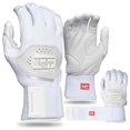 thumbnail image 1 of Guantes de bateo de béisbol Rawlings Workhorse blancos talla XL, 1 of 7