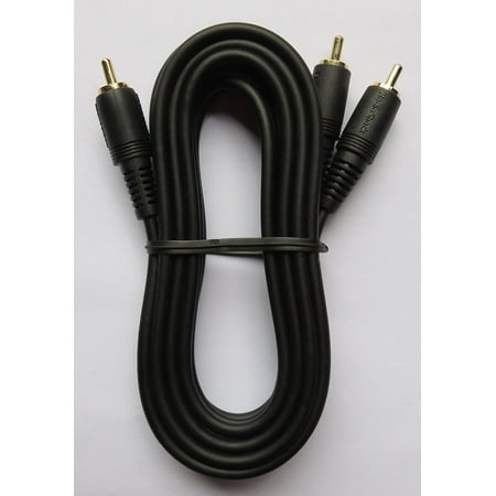 Dual Rca Phono Plugs - RadioShack GP Phono RCA Plug to Dual Phono RCA Plug Y-Cable, Shielded to prevent interference By Radio Shack from USA