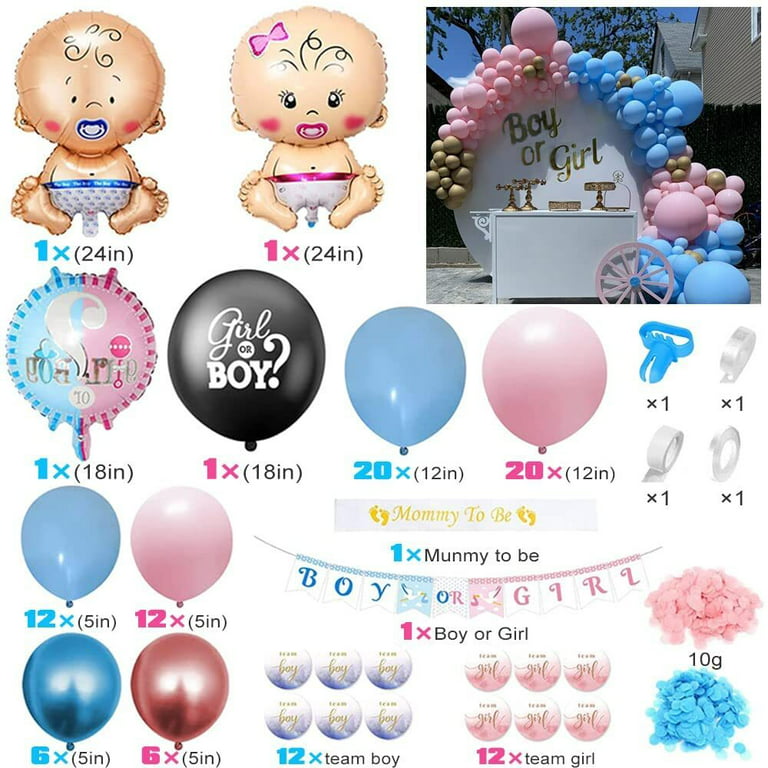 11 gender reveal party supplies and decorations for an unforgettable day!