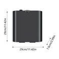 thumbnail image 3 of BotaniNest Mini Voice Recorder Every Sound With Smart Compact Precision Compact Precision Mini Digital Voice Recorder Small Tape Recorder For Lectures Meetings Interviews, 3 of 6