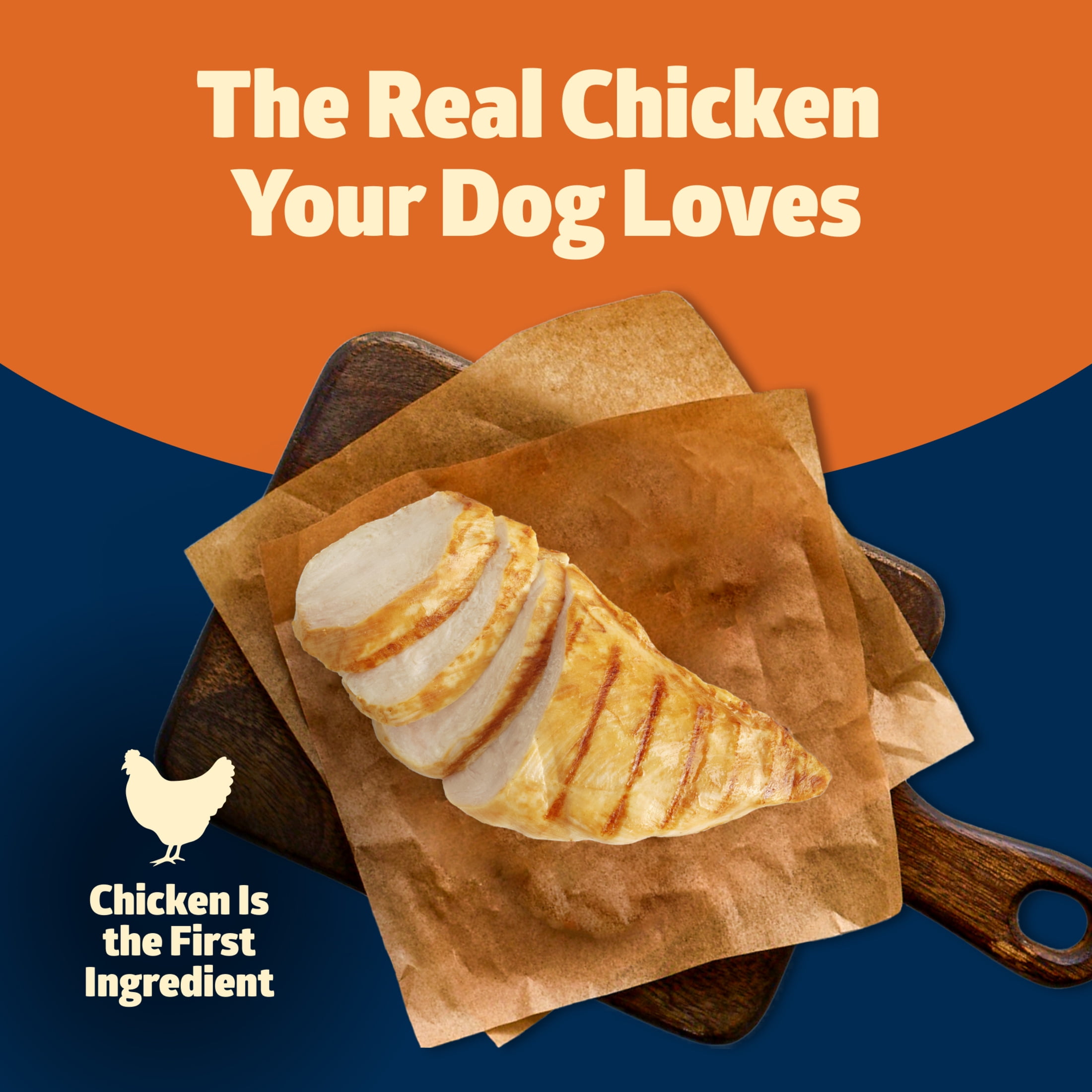 Blue Buffalo Freedom Grain-Free Large Breed Adult Dry Dog Food, Chicken & Potatoes 24 lbs.