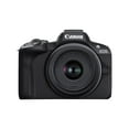 thumbnail image 1 of Canon EOS R50 Mirrorless Vlogging Camera (Black) w/RF-S18-45mm F4.5-6.3 is STM Lens, International Model, 1 of 4
