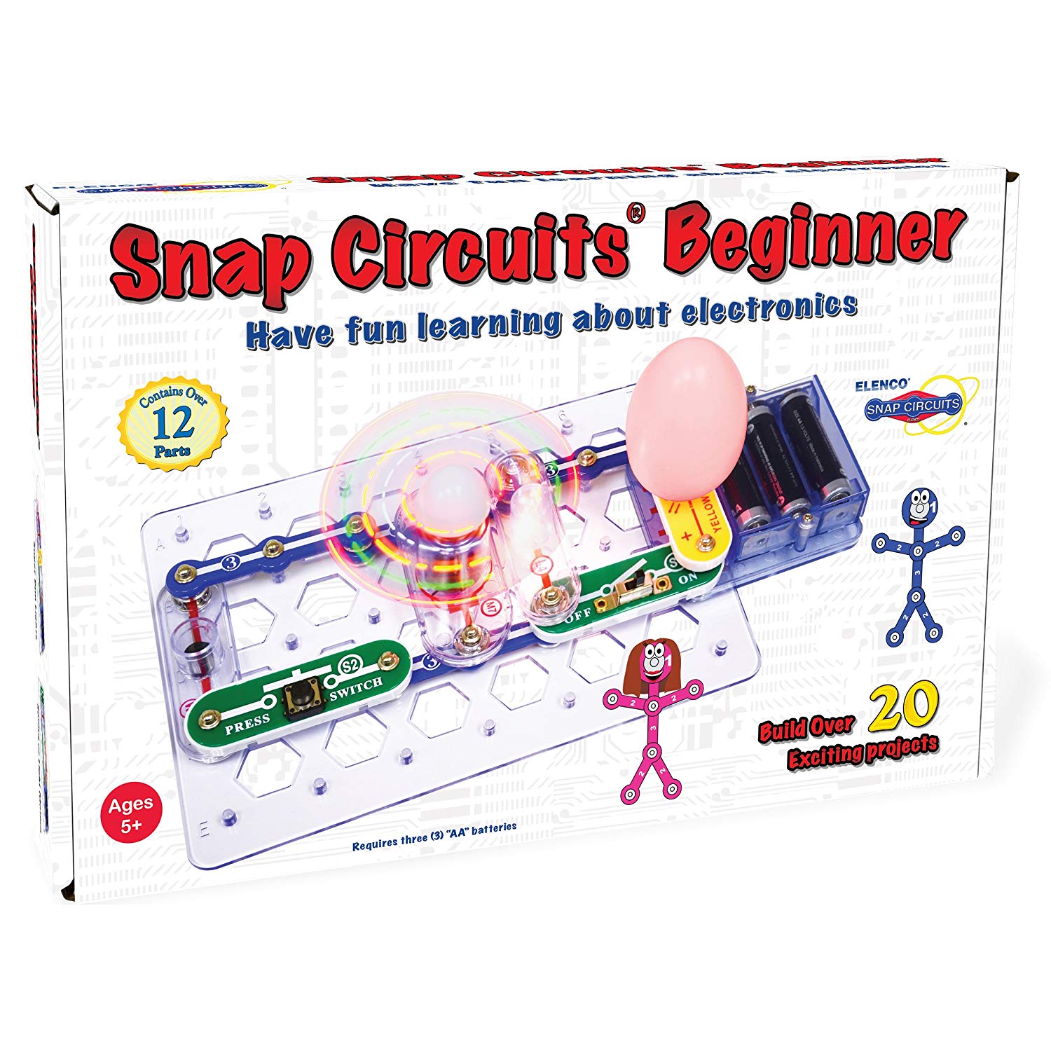 snap circuits electronics exploration kit