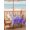 Purple, variant on Outdoor Tablecloth with Umbrella Hole & Zipper, Grey Beach Coastal Rectangle Tablecloth 52x70 Inch, Summer Nautical Seaside Ocean Ombre Patio Table Cover Waterproof Table Cloth for Picnic/Party