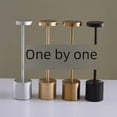 thumbnail image 5 of Lámpara de mesa recargable en forma de I Lámpara de mesa nórdica Lámpara de mesa con barra táctil LED para dormitorio Luz de noche USB, 5 of 5