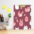 thumbnail image 6 of Cute Bird Pattern 12.5x9in Clipboard, Durable Acrylic with Metal Clip and Wall Hook for Office or Classroom, 6 of 10