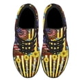 thumbnail image 2 of American flag Faith Hope Love Shoes Sneakers for Women Men Black Size 9, 2 of 7