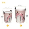 thumbnail image 5 of Haiem High Heel Shoes Butterfly Laundry Basket, Laundry Hamper, Collapsible Laundry Baskets, Dirty Clothes Hamper, Waterproof with Handles for College Dorm, Family-Medium, 5 of 8