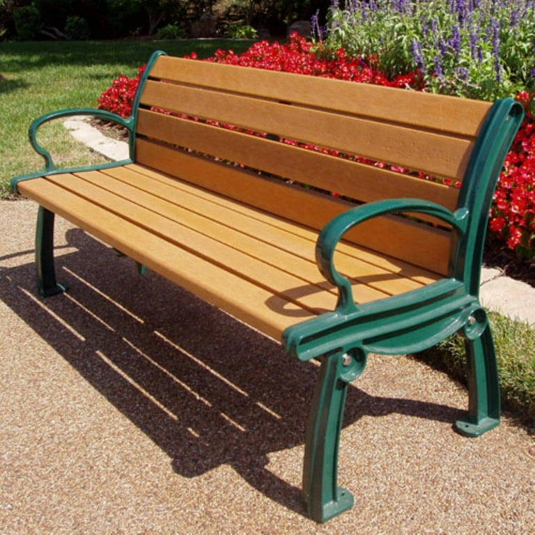 Plastic hot sale bench walmart