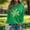 #0076-Khaki, variant on Uootdi St. Patrick's Day Sweatshirt for Women Crewneck Cute Shamrock Graphic Long Sleeve Shirts for Women Lucky Leaf Irish Shamrock Pullover Shirts Tops Gift
