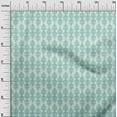 thumbnail image 3 of oneOone Cotton Poplin Twill Mint Fabric Asian Block Print Diy Clothing Quilting Fabric Print Fabric By Yard 56 Inch Wide, 3 of 4