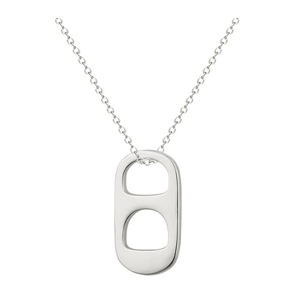Can Pull Ring Necklace Clavicle Chain Hop Retro Necklace Accessories
