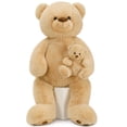thumbnail image 5 of MorisMos 51'' Giant Teddy Bear with One Bear Plush Toy, 5 of 7