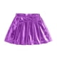 thumbnail image 5 of Faldas plisadas para niñas Color sólido Partido de baile brillante Falda de moda casual para niños Faldas de baile para niñas, 5 of 9