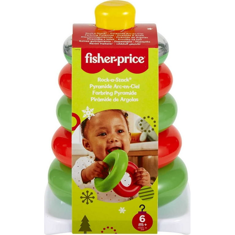 Baby stacking top rings fisher price