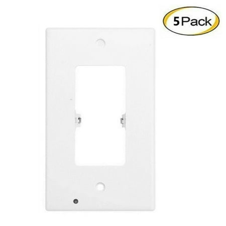 Night Angel Duplex High Quality Durable Convenient Outlet Cover Wall Plate With Led Night Lights Ambient Light Sensor Walmart Canada