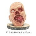 thumbnail image 3 of Cuchillo y tenedor de terror para Halloween Fiudx decoración de fiesta cara sangrienta, 3 of 7
