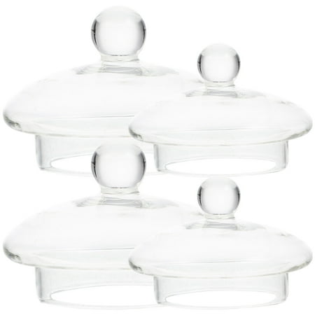 

NUOLUX 4Pcs Tea Strainers Lids Removable Tea Strainers Lids Teapot Replacement Accessories