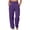 Purple, variant on Joggers for Women Fall Winter Elastic High Waist Straight Leg Relaxed Fit Jogger Sweatpants with Pockets Jogging Pants
