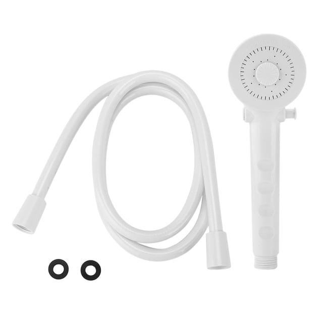Shower Head Hose, Simple Installation 1in Thread Quick Connect Faucet Portable RV Shower Set For For Motorhome For Boat