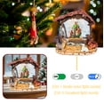 thumbnail image 4 of Nativity Christmas Snow Globes - Nativity Sets for Christmas Indoor, 8" Large Snow Globe Lighted Christmas Nativity Decorations Indoor Home Décor with Music，Battery Powered, 4 of 5